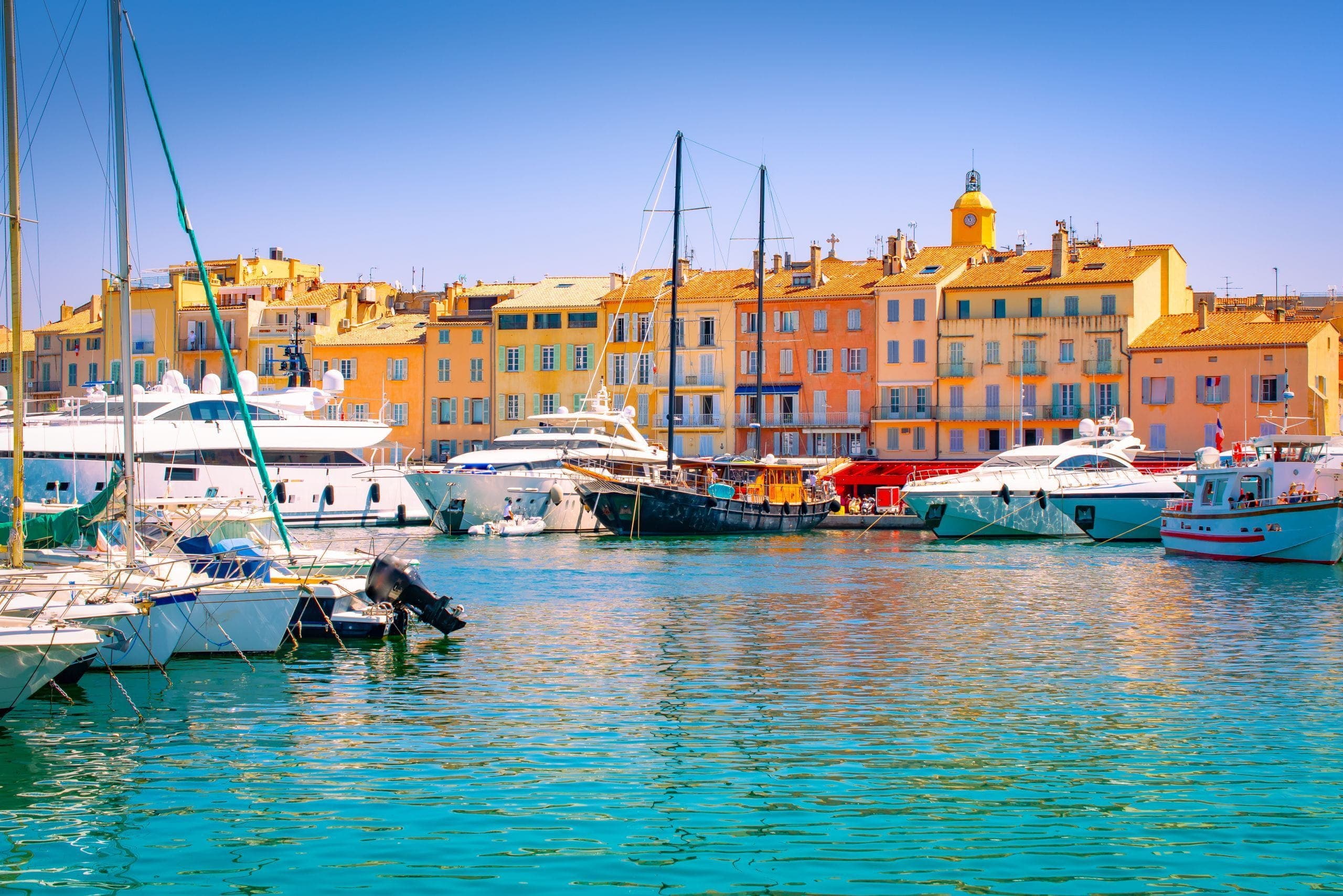 Saint-Tropez harbour